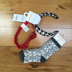 NWT Gymboree Girls Socks and Headbands